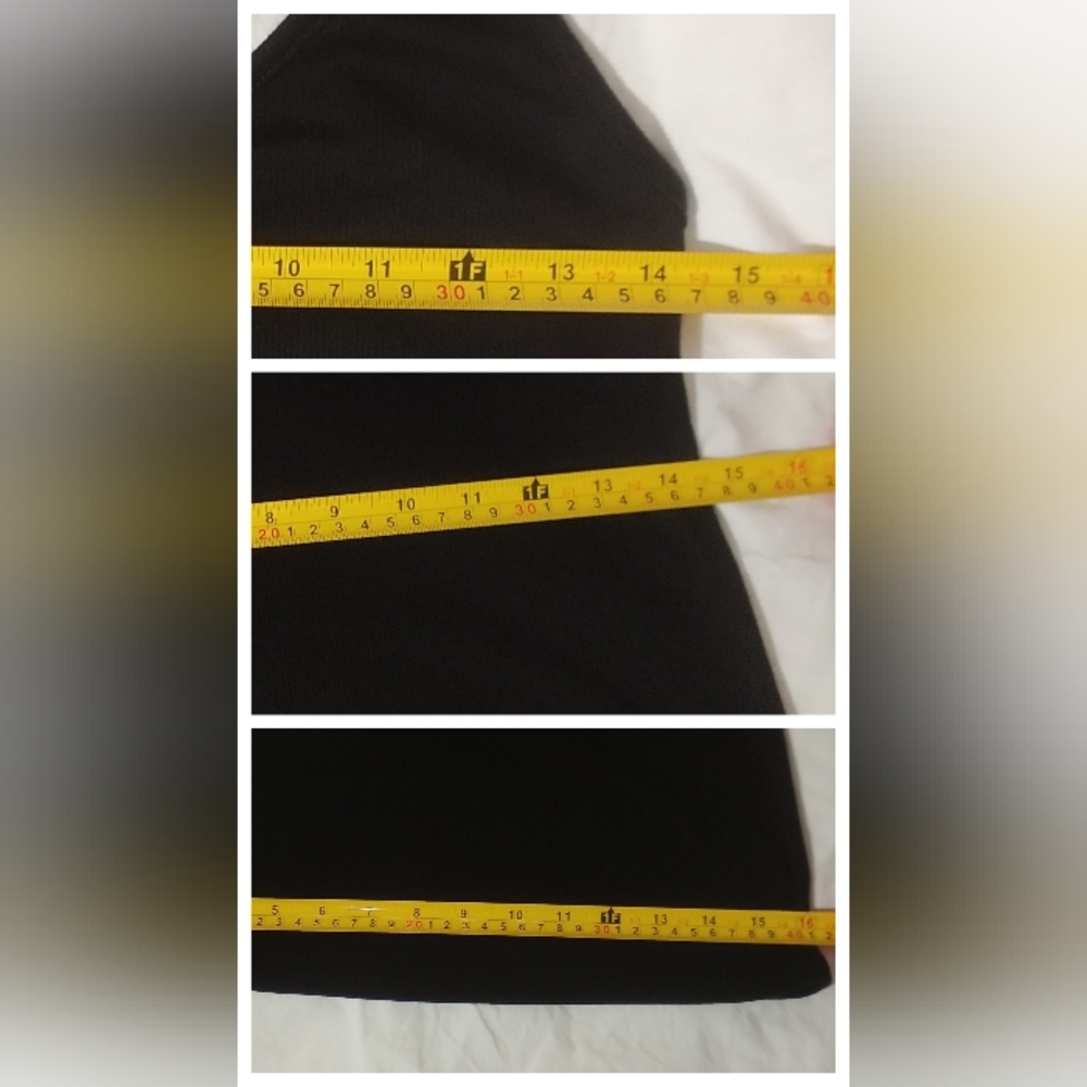 Jolie Los Angeles Black Criss Cross Tank Top,Size S - Picture 4 of 4